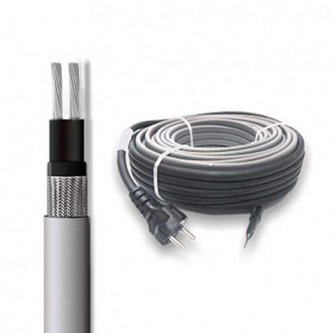 Саморегулирующийся кабель SRL 24-2CR на трубу 10м (комплект)