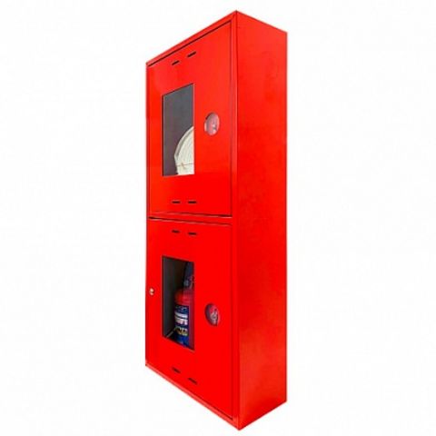 Шкаф пожарный ШПК 320 НОК навесной открытый красный