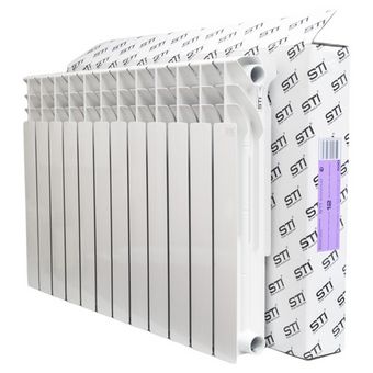  Биметаллический радиатор STI 500/100 12 сек. 