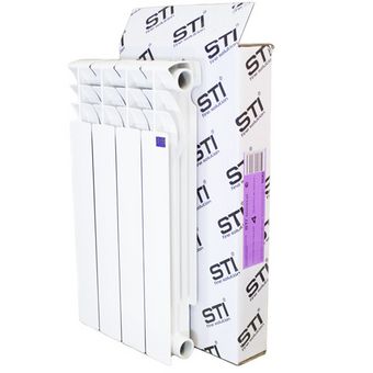  Биметаллический радиатор STI 500/80 4 сек. 