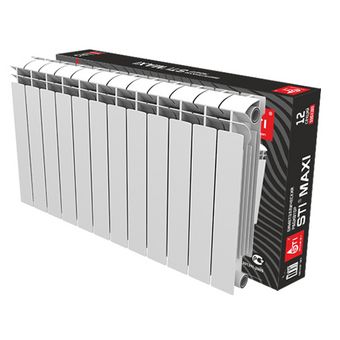  Биметаллический радиатор STI MAXI 500/100 12 сек. 