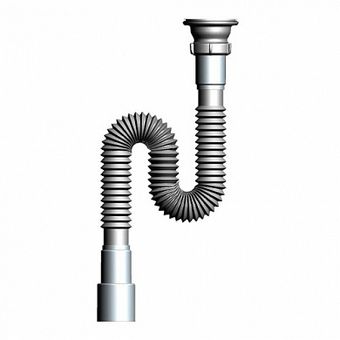  G106/F103 Гофросифон 1 1/2" 40-50 