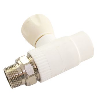  Кран PPRC MeerPlast прямой НГ 25х¾" 