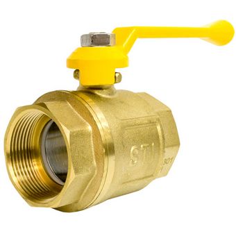  Кран шаровой газовый STI ГГ рычаг 40 