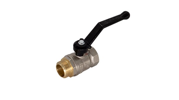  Кран шаровый латунный ВР-НР Ду-15 рычаг LD Pride 