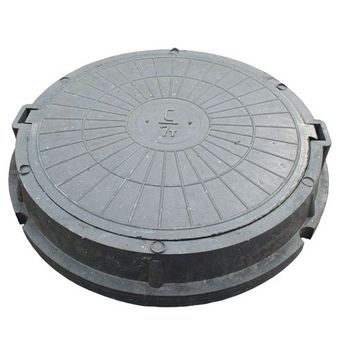  Люк полимерный легкий, 70 кН - чёрный 