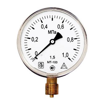  Манометр МТ-100 0,6 МПа (трубная резьба - G½") 