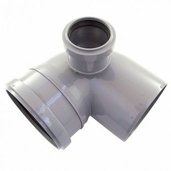  Отвод ПП 110х87°с правым выходом 50 Политэк 