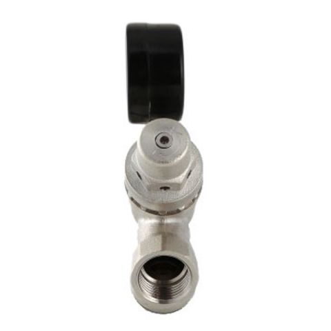 Подпиточный клапан с фильтром и манометром Valtec 1/2" VT.515.N.04