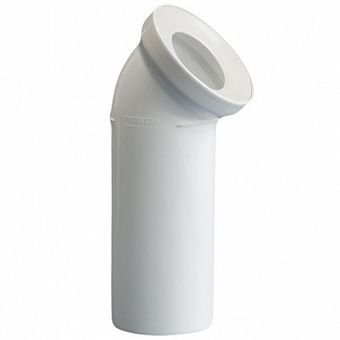  Присоединение к унитазу 110х45° Политэк 