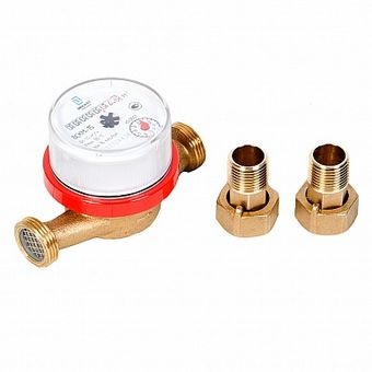  Счетчик воды Декаст ВСКМ-15 (110мм, с КМЧ и обрат. клапан.) 