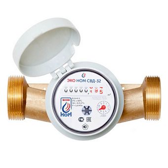  Счетчик воды универс. ЭКО НОМ СВ Д-32 (с КМЧ) 