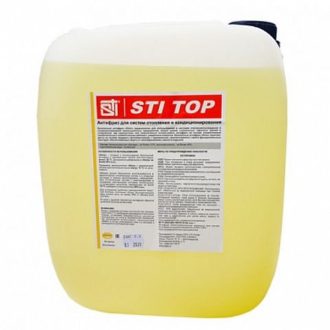 Теплоноситель (антифриз) STI ТOP пропиленгликоль (-30°C) 20 кг.