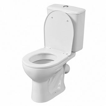  Унитаз-компакт Santeri Орион белый (арматура и сиденье, косой выпуск) 