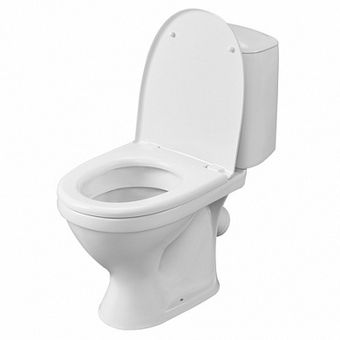  Унитаз-компакт Santeri Соната белый (арматура и сиденье, косой выпуск) 