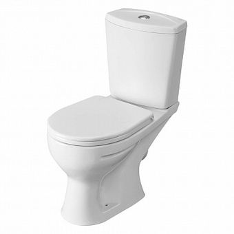  Унитаз-компакт Santeri Ультра белый (арматура и сиденье, косой выпуск) 